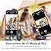 SixBondsCam 4K Mini Body Camera, 64GB Wearable Cam with Six-Axis Gyro Stabilization, Hands Free Portable for Security, Travel, Work, Lectures, Pet Walking