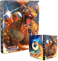 Tarjetero Pokémon, Álbum de Pokemon, Álbum de Cartas Coleccionables Pokémon, Álbum de Entrenador de Cartas Pokémon GX...