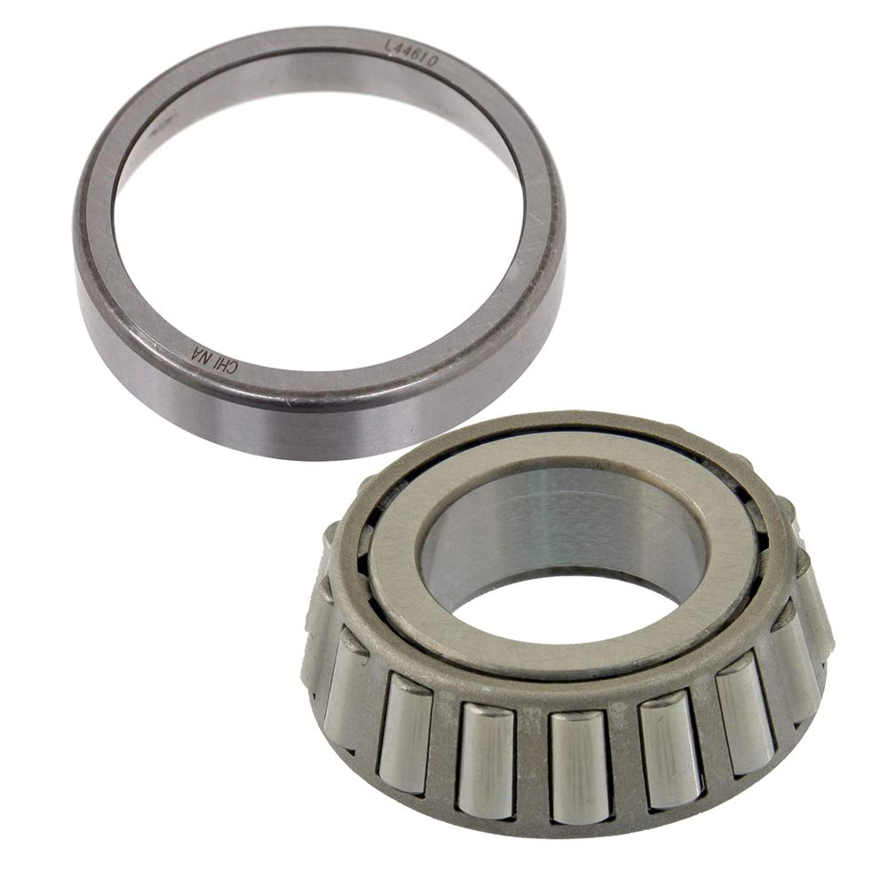 M-Parts L44649/L44610 Tapered Roller Bearing Cone and Cup Set 1.0625” I.D, 1.98” O.D, 0.58” Bearing Width