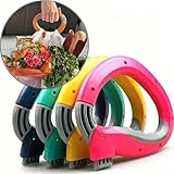 Moritic Grocery Bag Carrier Handle Grip, Ergonomic Design, Multi-colour available, Comfortable Shopping Assistant (1, Purple)