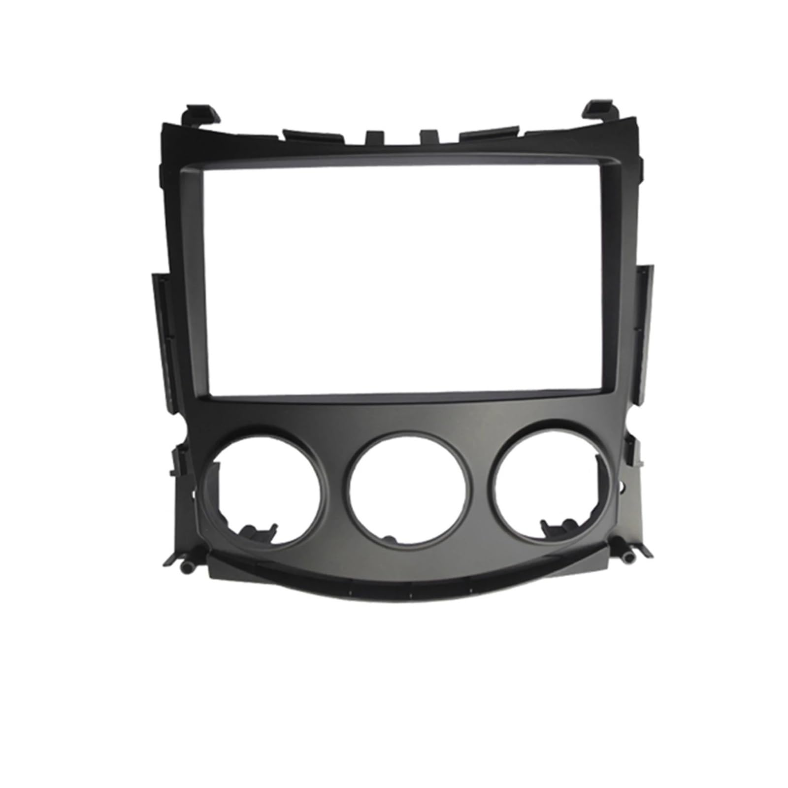 Mascherina Autoradio Cornice Stereo Doppio 2 DIN Autoradio Fascia Cruscotto Pannello Stereo Dash GPS Dvd Trim Kit Installazione Cornice Lunetta per Nissan 370Z 2009-2012