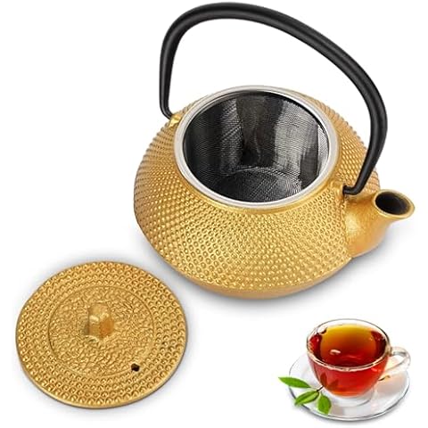 Agatige Metal Teapot 300ml Cover