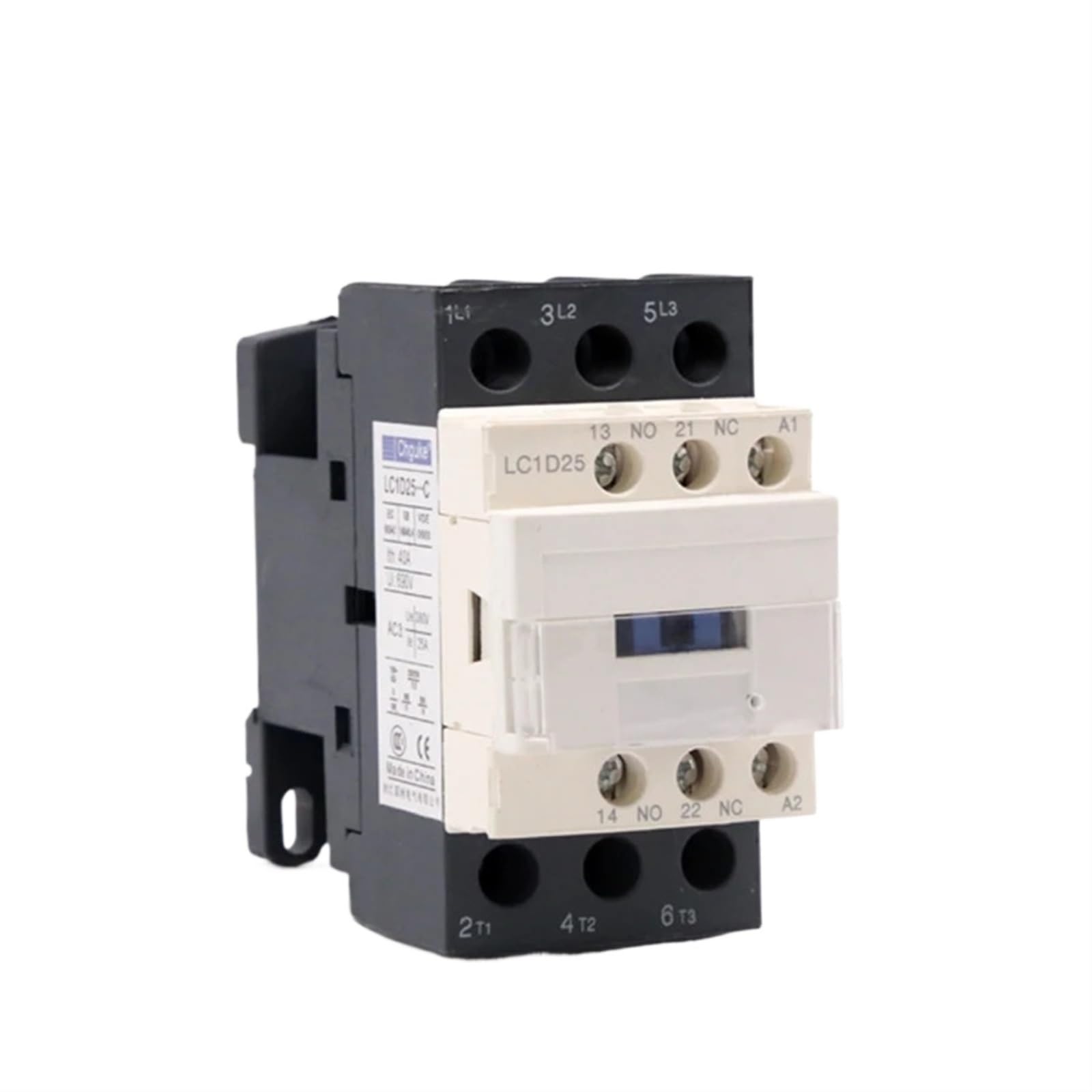 CSKWLLNBC LC1-D25 AC Magnetic Contactor M7C Three-Phase Electric Motor Starter Relay 25A 50/60Hz(Ac220v)