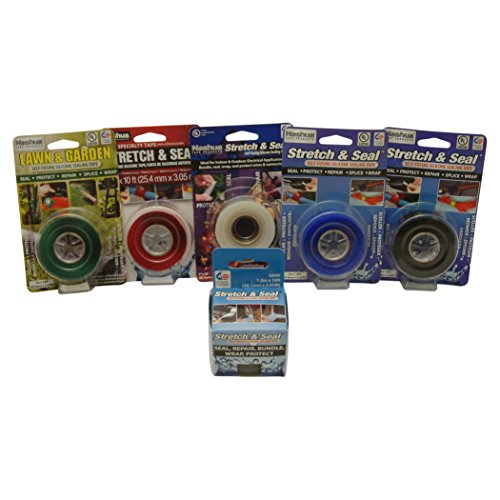 Nashua Stretch And Seal Self Fusing Silicone Tape: 1 Inch X 10 Foot (Blue) #TOP5