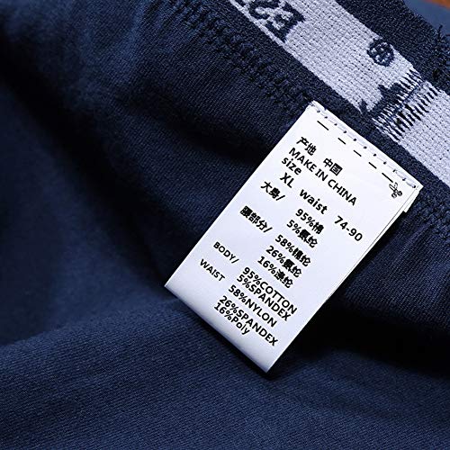 Ropa interior masculina suave contra rozaduras con algodón ligero y transpirable 4