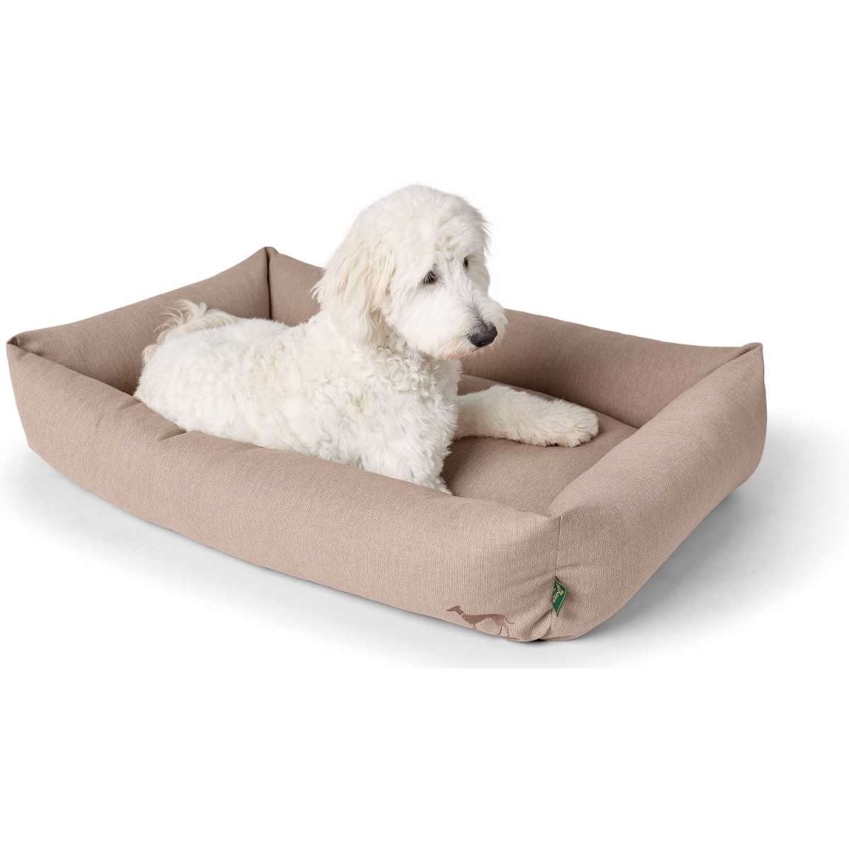 Hunter Hundekissen Inari  Beige, 120x75cm, Abnehmbarer Bezug, UVP 169