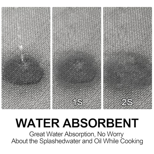 SUMLANS Kitchen Mat Set of 2 PCS, Cushioned Non Slip Rugs for Kitchen Floor, Absorbent Runner Comfort Standing Mats Washable for Kitchen, Office, Home - Image 5