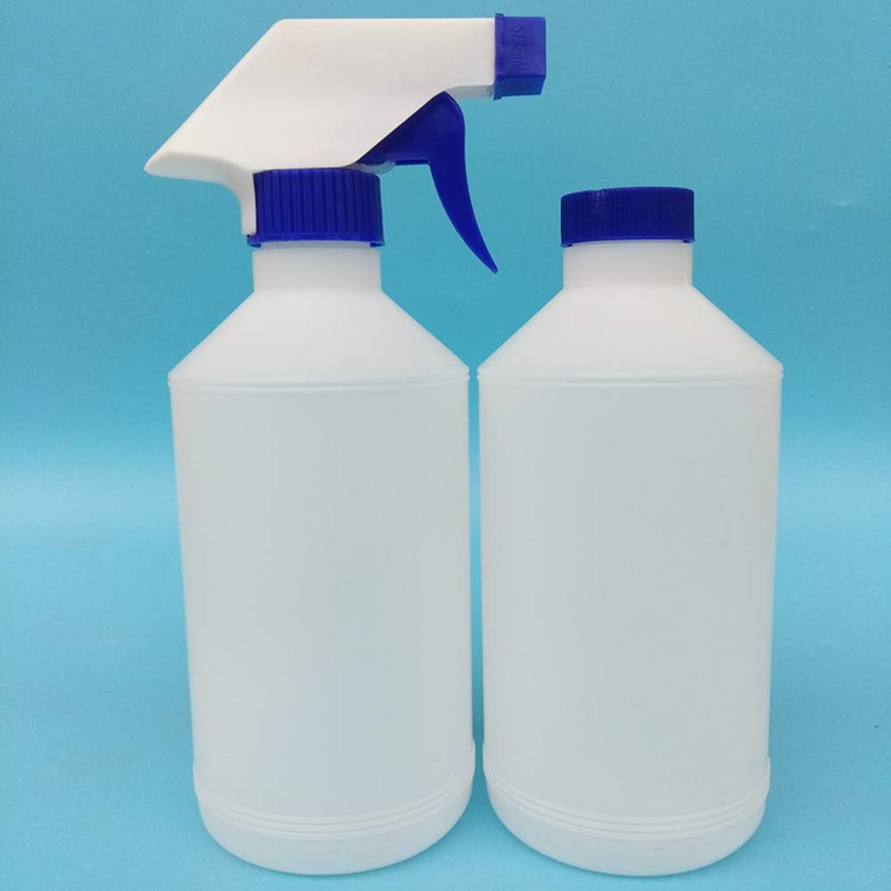 2 Sprühflaschen 500 Ml – Leere PET-Flaschen, Auslaufsicher, Mit Verstellbarer Düse Für Pflanzen & Reinigung