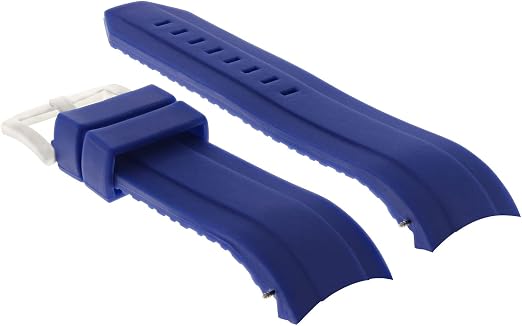 22mm Rubber Watch Band Strap Compatible 