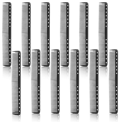 10 Best Carbon Fiber Comb Sets of 2026 for Salons, Barbers, and Daily Styling 8 12-Piece Heat-Resistant Cutting Combs