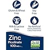 Zinc-Picolinate-100mg-180-Capsules-High-Potency-Non-GMO-Gluten-Free-Zinc-Supplement-by-Horbaach Zinc Picolinate 100mg | 180 Capsules | High Potency | Non-GMO, Gluten Free | Zinc Supplement | by Horbaach