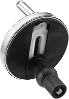 Vista 5 de uxcell 2 Set Toilet Seat Hinge Fixings, Hinge Bolt Screws Toilet Seat Fixings with 60mm/2.36" Base, for Top Fixing Bolt Expansion Screw Cover Buckle