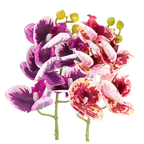 Abaodam 2Pcs Reptile Plants for Terrarium Realistic Aquarium Landscaping Decor Non Fading Artificial Greenery for Turtle Tank Reptile Accessories for Natural Habitat