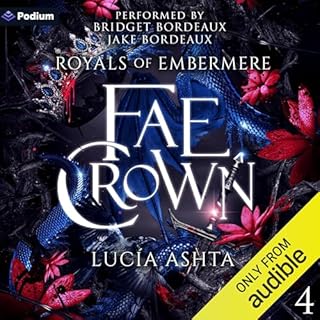 Fae Crown Audiolibro Por Luc&iacute;a Ashta arte de portada