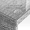 Best Choice Products 4-Piece Outdoor Wicker Patio Conversation Furniture Set for Backyard w/Coffee Table, Seat Cushions - Gray/Gray #3