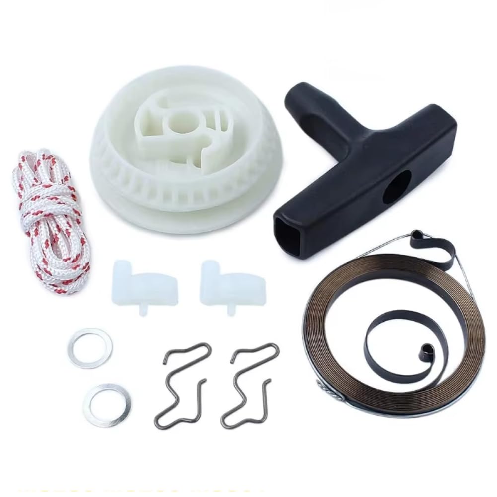 de reparación de arandela para Perros con polea de Arranque de Retroceso Compatible con Motosierra MS170 MS180 MS230 MS250 MS210 021 023 025 MS341 MS361(10 Sets)