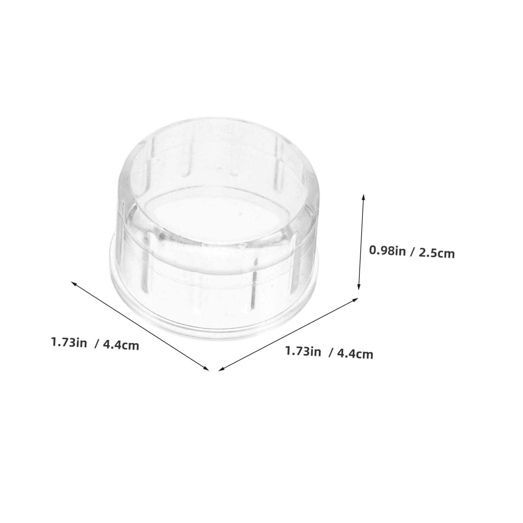 Cabilock 10Pcs Splash Cocktail Shaker Lids Shaker Covers for Juice Bubble Tea Heat Resistant Design Secure Fit for Mixing Outdoor Use Convenient Cleaning