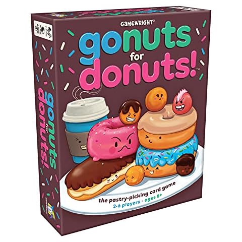 Gamewright Go Nuts for Donuts Card Game Cover