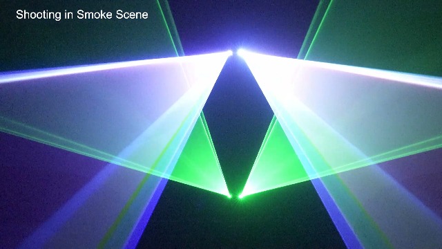 Image of Animation Laser Light DJ Light, WorldLite Stage Party Lazer 3D RGB Full Color with DMX512, Music Sound & Remote, Great for Club Party Disco Lights Bar Wedding DJ Stage Lighting