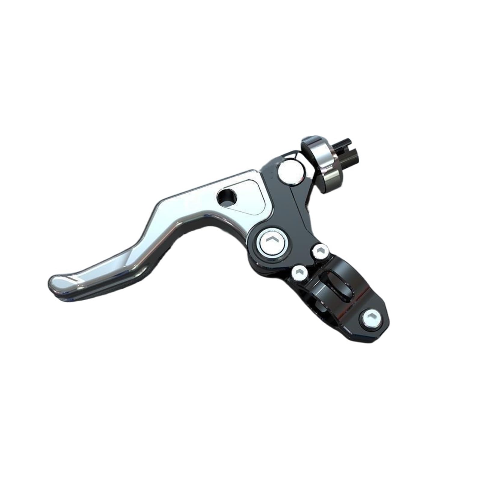 Ningruibhd Sliver Brake Levers Clutch Lever For Nsr250 For Mc18 For Mc21 For Mc22 For Mc19 For Cbr250 For Cbr400 For Nc23 For Nc29 For Cbr250 Cnc Short Stunt Clutch Lever Perch Handlebar(Sliver)