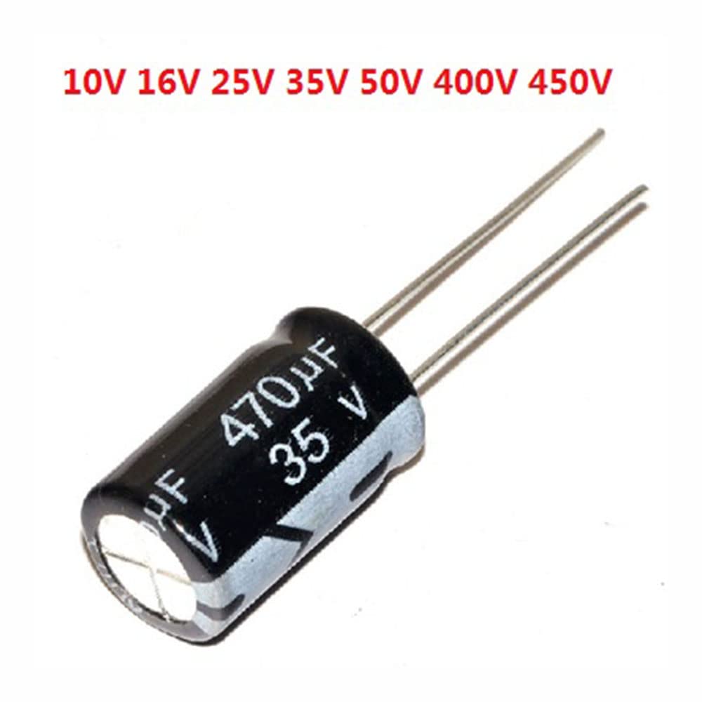 Produktbild von 20 Stück Alu-Elkos 10V 100µF – Und Noch Mehr Werte! Praktisches Kit Für Elektronik-Bastler