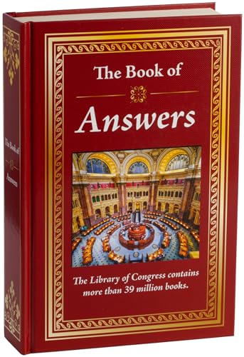 The Book of Answers: Big Book of Questions & Fascinating Facts | Hardcover Gift for Trivia Buffs,...