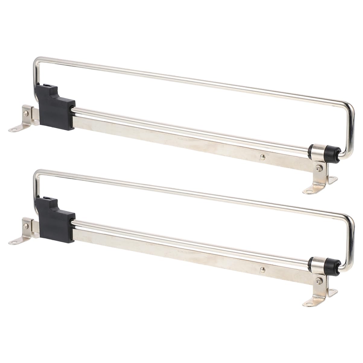 Tringles à vêtements coulissantes VALICLUD de 30 cm lot de 2 pour dressing