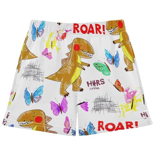 dinoworks ロンT juice summer Boys Short Sleeve Paint Drip Dino