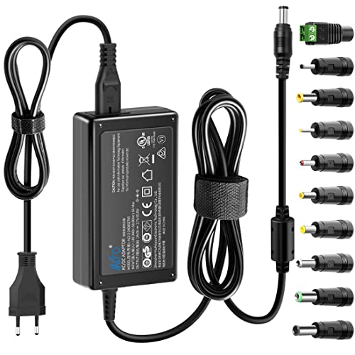 KFD Adaptador de corriente, adaptador de corriente, cable de carga, cargador de 24 V para tiras LED, bicicleta estática, ergómetro Kettler AX1, escáner de impresora, enrutador, cámara CCTV, monitor