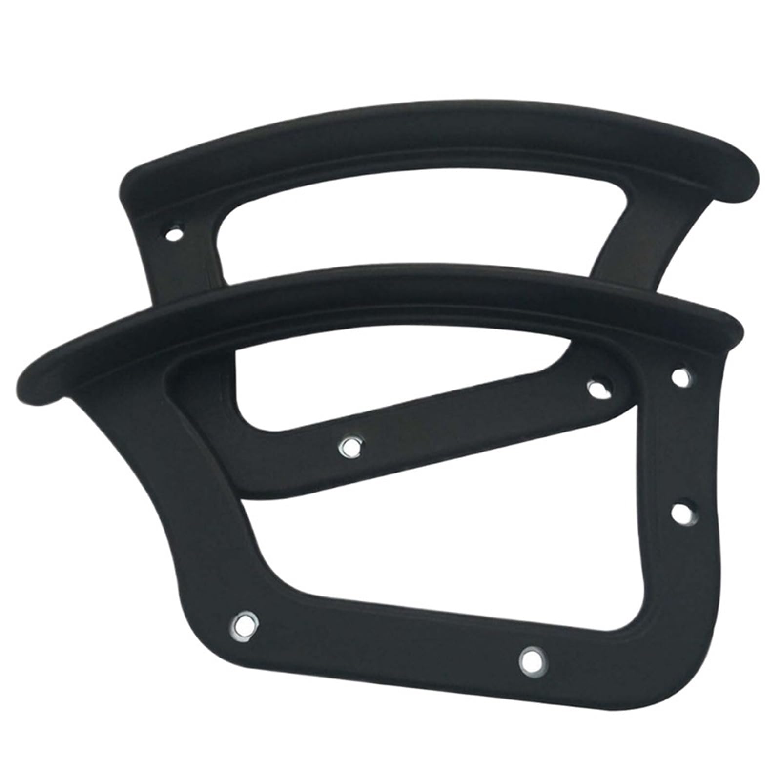 ZNTIHZ 2 Pcs Office Chair Armrests Gaming Chairs Fixed Plastic Accessories For Chair,Office Chair Part