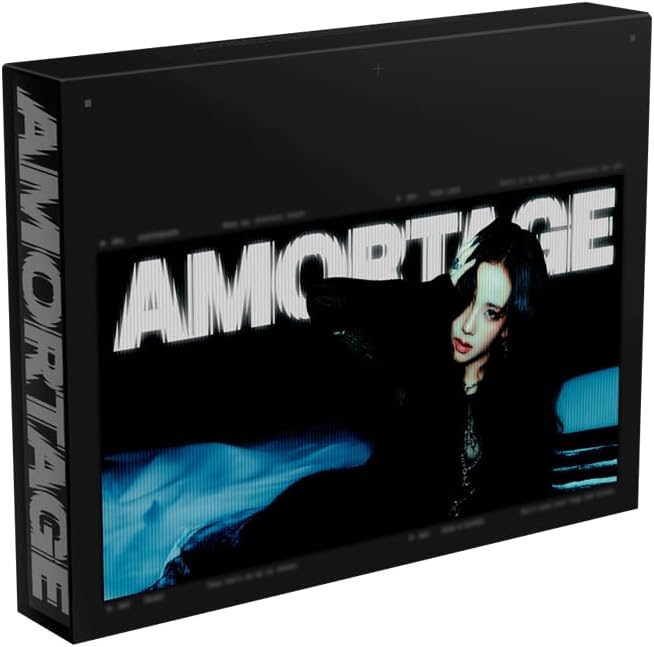 JISOO Mini Album [AMORTAGE] Exclusive Edition (Black ver) CD