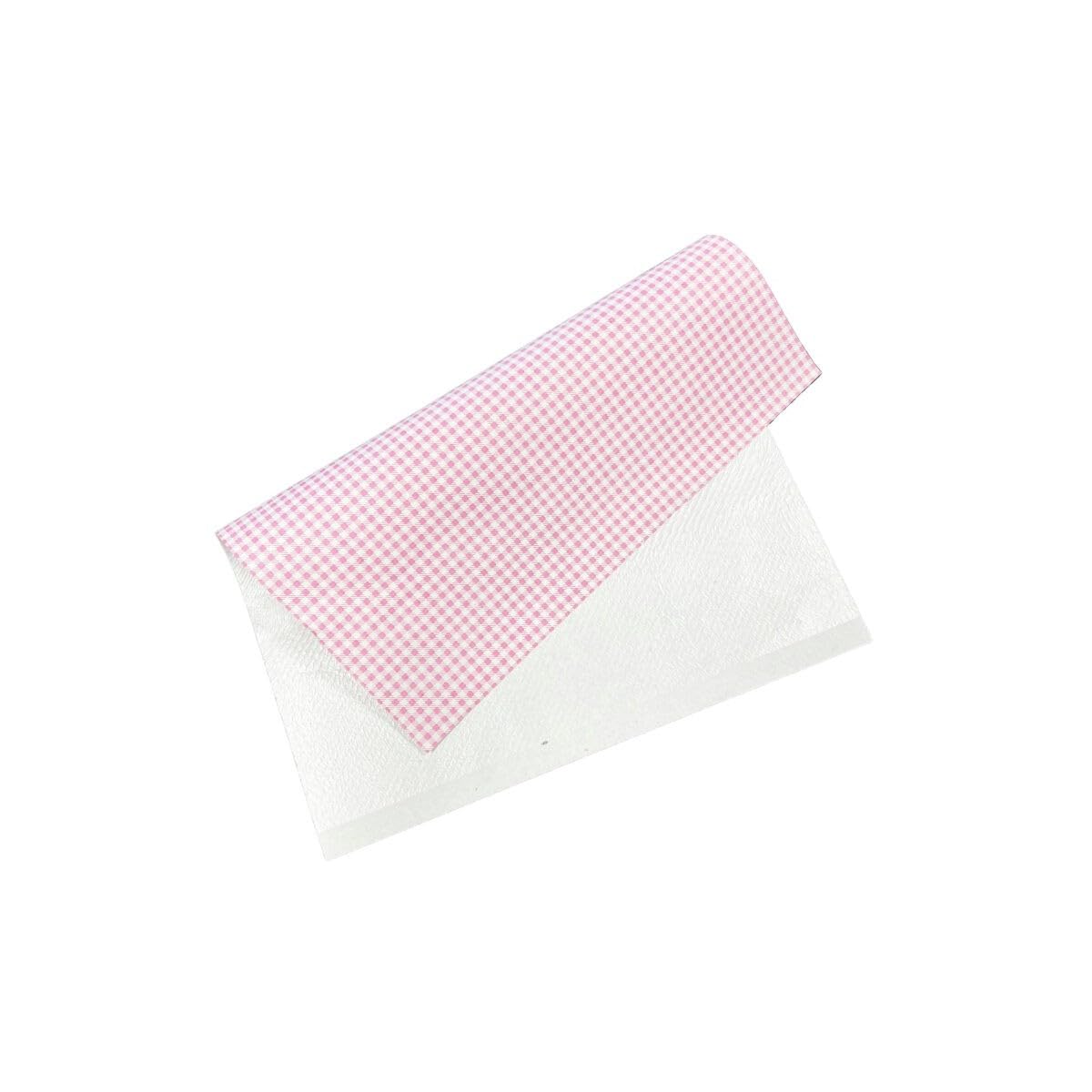 Papier alimentaire blanc imprimé rose duplex 40x50 cm 60 grammes/m² colis de 10 kg pour boucherie viande charcuterie fromage poisson