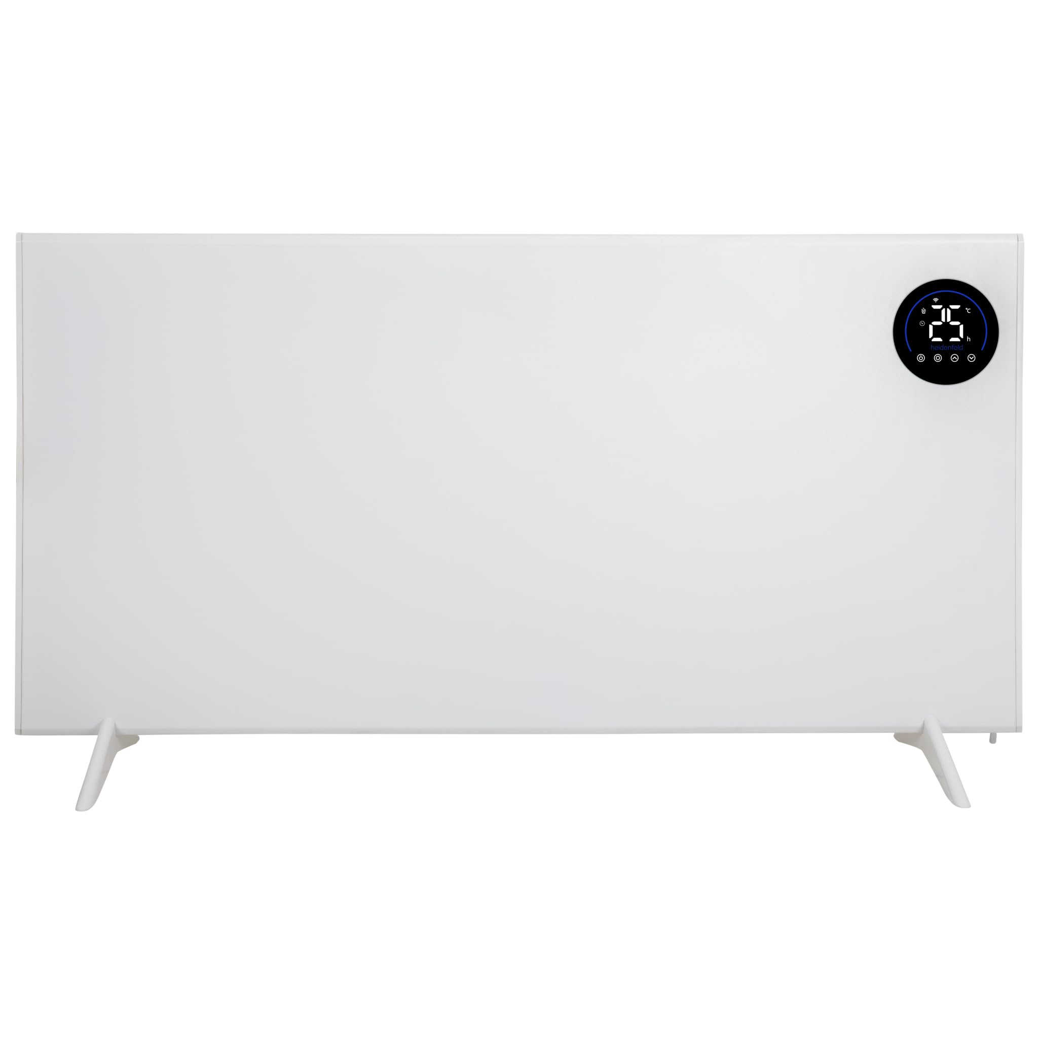 Heidenfeld Infrarotheizung & Konvektor HF-HP150 | 1000 Watt bis 25 m² | Hybrid Heizung | Steuerung via App | Fernbedienung | Touch-Bedienfeld | Infrarot Heizkörper mit Thermostat (HF-HP150 1000 Watt)
