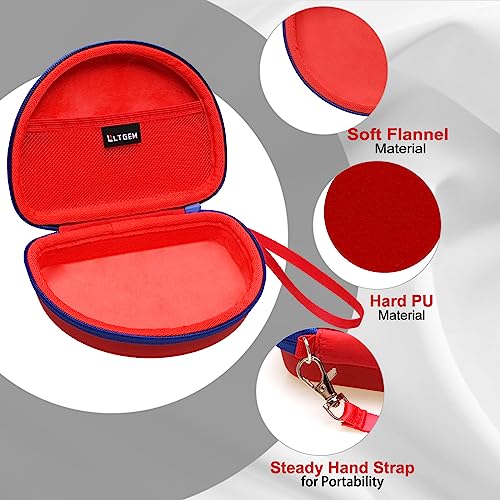 LTGEM Case Compatible with JBL JR 310 / Junior 320BT / JR 300BT Wireless Over-Ear Noise Cancelling Kids Headphones, Red(Case Only) by L LTGEM - Image 4