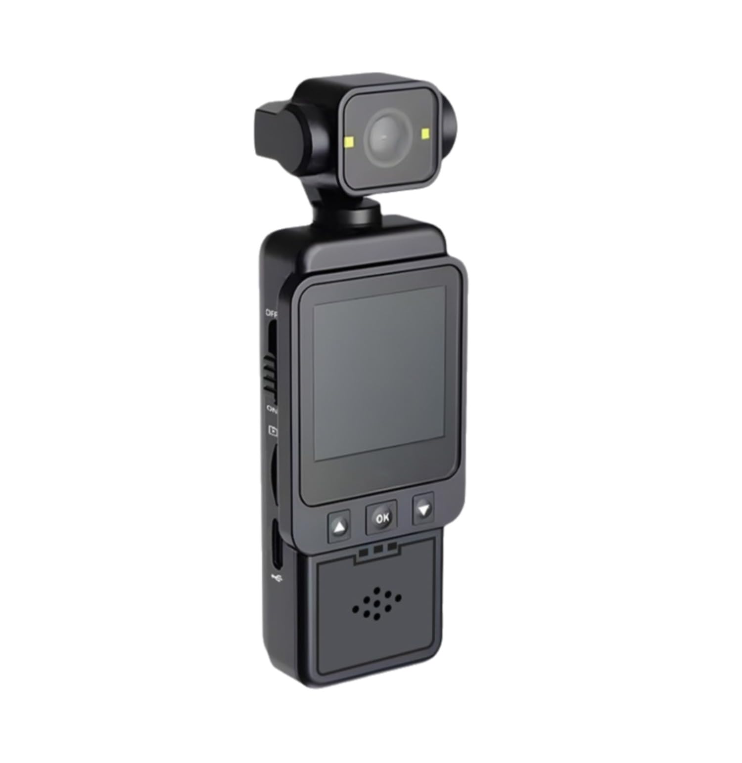 Caméra vidéo portable HD 1080p stabilisée avec lumière LED et WiFi intégré - 7