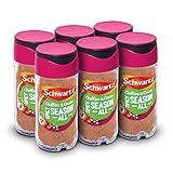 Schwartz Chillies & Onion Spicy Season All 47 G | Jar | Pack of 6 | Expertly Blended with Chillies, Onion & Black Pepper | Versatile Seasoning