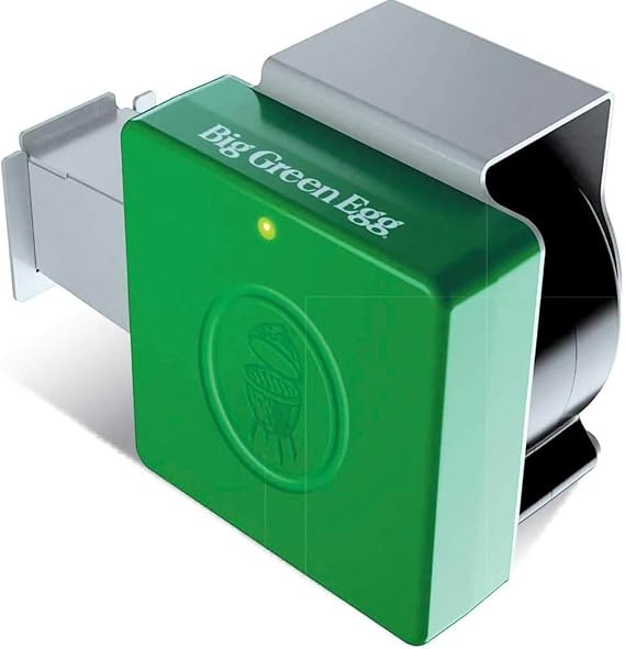 Big Green Egg Genius WiFi Grill Temperature Controller with Blower Fan, Smart BBQ Thermometer & Smoker Temp Control System, Remote App Monitoring