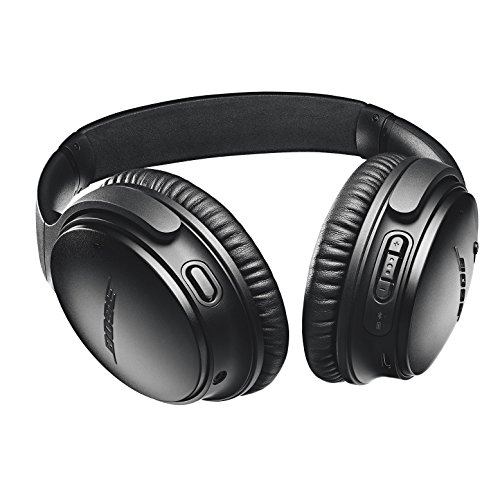 Image of Bose QuietComfort 35 (Series II) Wireless Headphones, Noise Cancelling - Black (Renewed)
