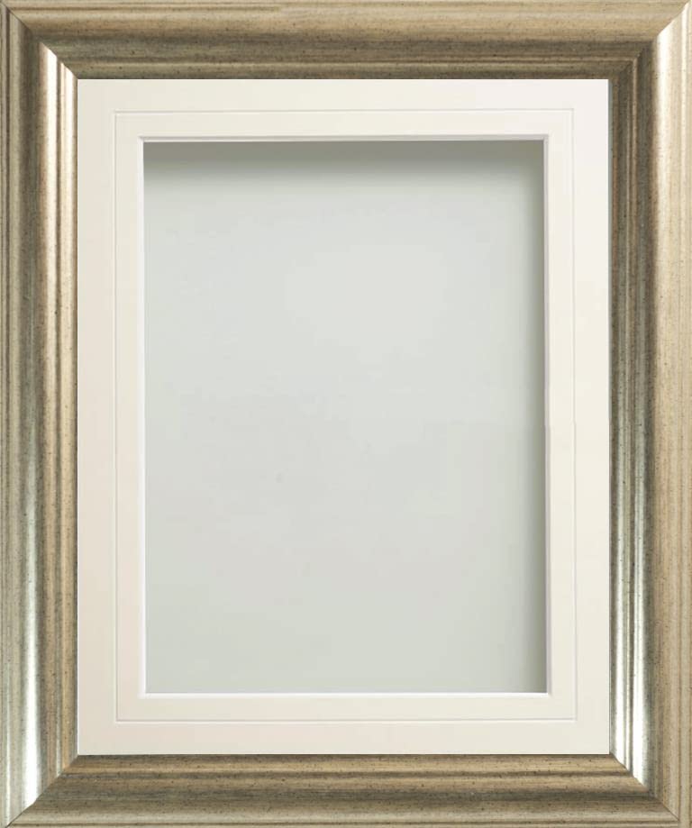 Frame Company Eldridge Silver A2 Frame, White V-Groove Mount for A3 — image 1