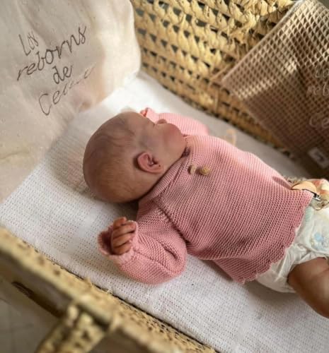 Muñeca Reborn Bebé Silicona Realista 20 Pulgadas miniatura 5