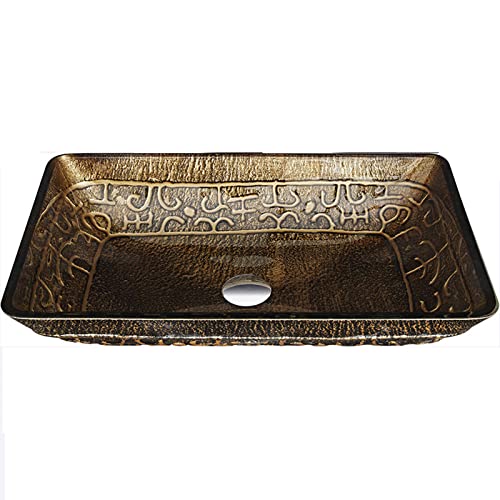 sink basin bowl countertop basin sink, glass vessel bowl washbasin without tap