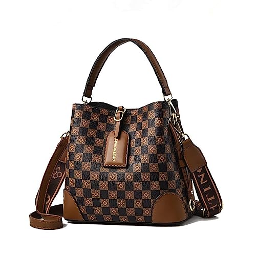 PHEVOS Women Purse and Handbags Tote Bags Fashion Ladies Satchel Shoulder Bag Top Handle Hobo Purse (coffee)