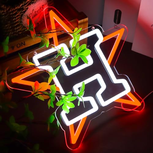 Image of Baseball Neon Signs for Garage or Man Cave Decor, Men's Gifts with Baseball Team Logo, Baseball Neon for Parties, Bars, Dorms, Office Wall Art and Game Room Decoration12.2 * 12.7 Inch