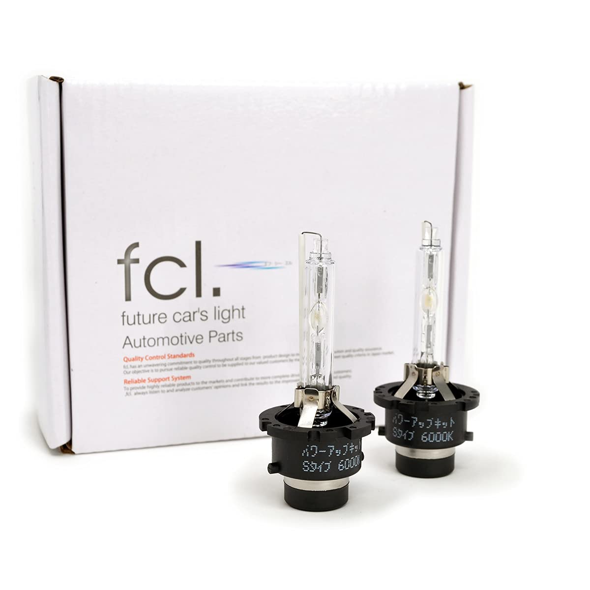 fcl. HIDバルブ 2個セット 6000K D4S Amazon | fcl.(エフシーエル) D2S D4S 45W/55W HIDパワーアップキット