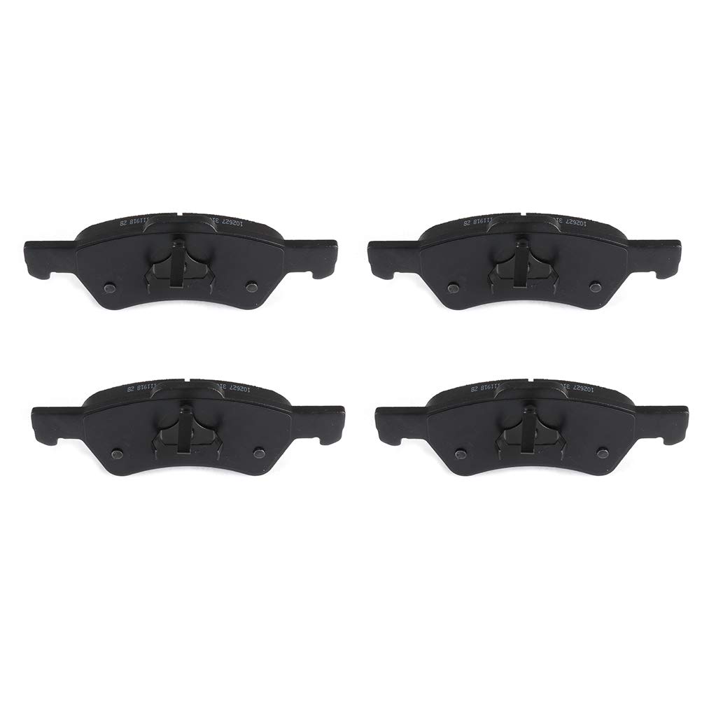 cciyu D857 Professional Ceramic Front Brake Pads Set fit For 2001-2007 For Chrysler Town &amp; Country,2003 For Chrysler Voyager,2001-2007 For Dodge Caravan,2001-2007 For Dodge Grand Caravan