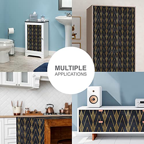 Image of Amazon Brand - Solimo PVC Self-Adhesive Wallpaper, Abstract, 41cm x 4.56m