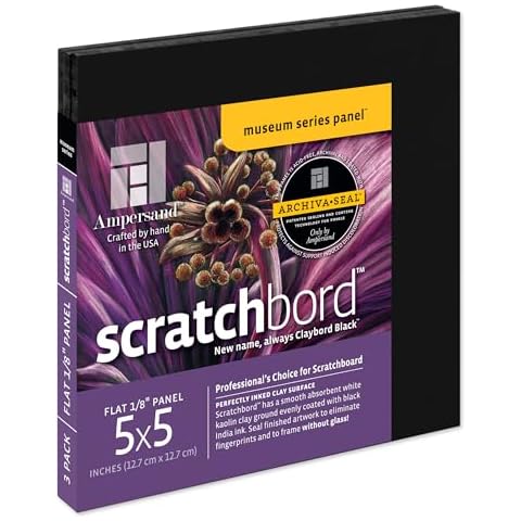 Ampersand Scratchbord Art Panel Cover