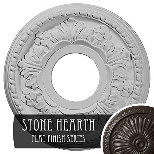 Ekena Millwork Helene Ceiling Medallion, Stone Hearth