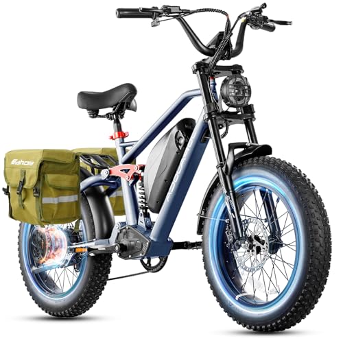 eAhora Electric Bike Fat Tire for Women Men, 31MPH Electric