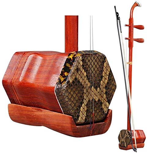 HH-CC - HH-CC Erhu Enfants Adultes débutants Débutant Instrument de Musique en Bois de Rose Bois